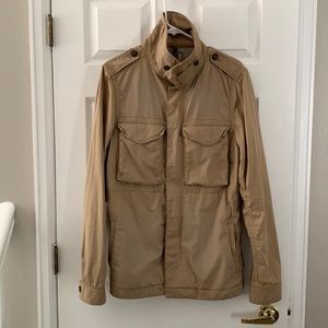 Relwen light-weight jacket, khaki. Size medium.